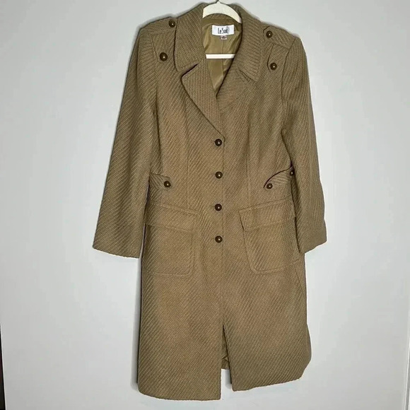 LeSuit Tan Coat - Picture 2 of 12